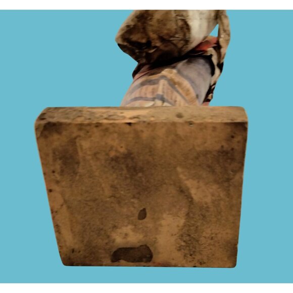 Old Women Grandmothers Mexican Paper Mache Figure Folk Art Lot 2 Mothers Day - Picture 11 of 16